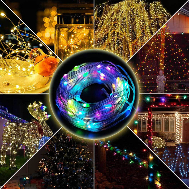 Ledsen™ StringLight: Barevné LED Řetězové Lampy S Dálkovým Ovládáním