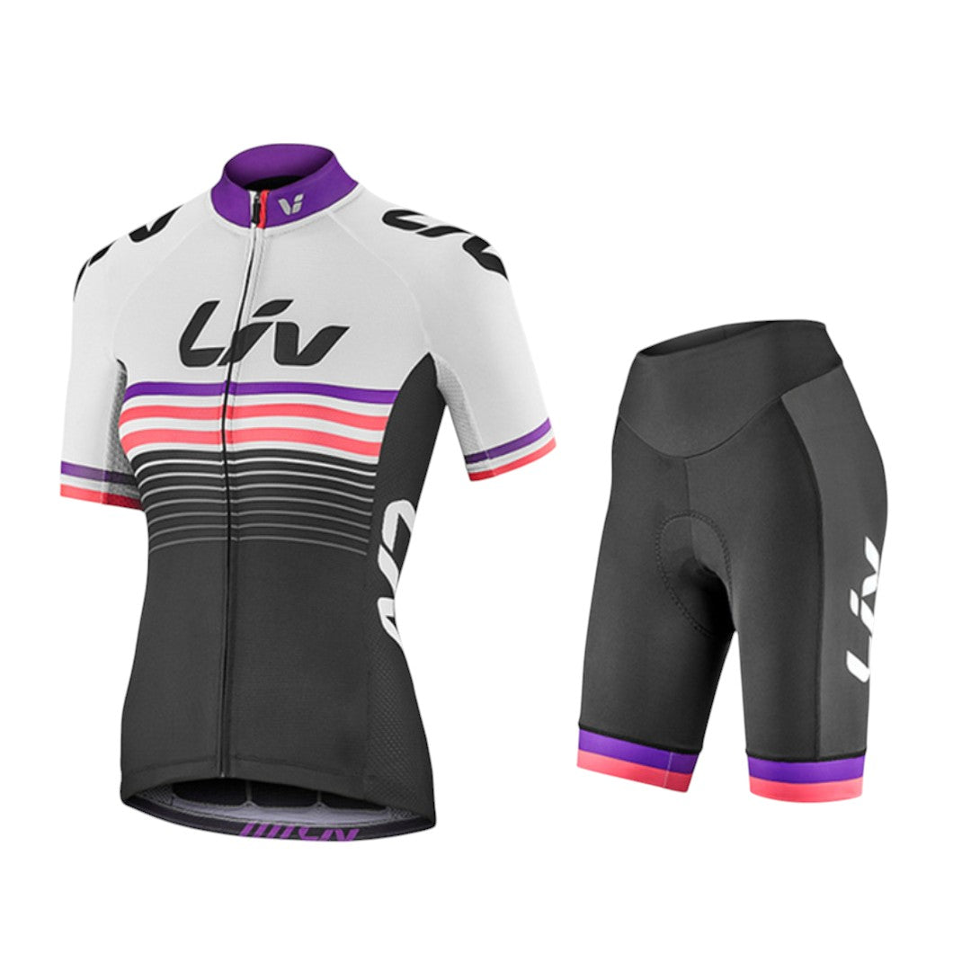Dámský sportovní cyklistický set (krátký)