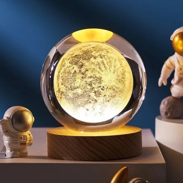 Ledsen™ CrystalBall - 3D Sluneční soustava Křišťálová koule s LED světlem