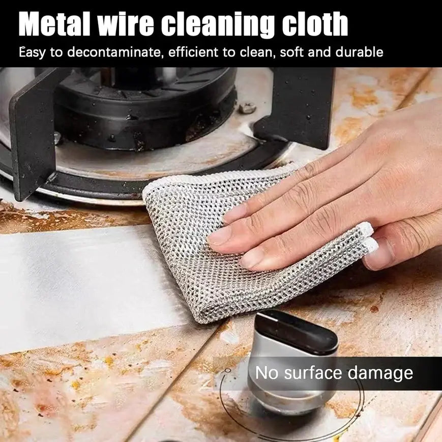 Cleaner Pro° ScrubPad: Multifunkční drátěná mycí houbička