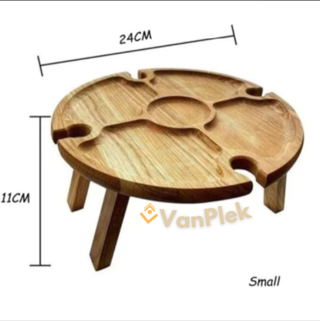 UltiFurni® WoodenFold - Dřevěný skládací stůl