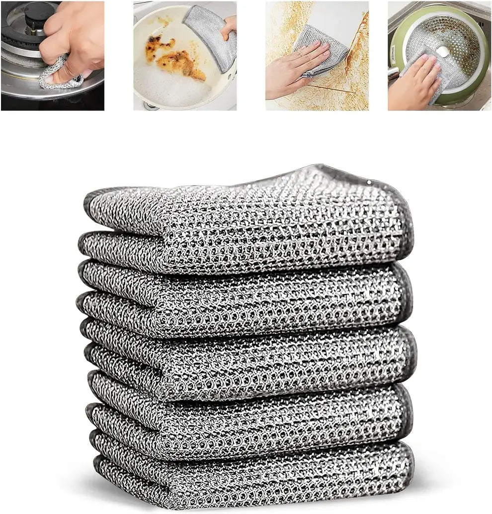 Cleaner Pro° ScrubPad: Multifunkční drátěná mycí houbička