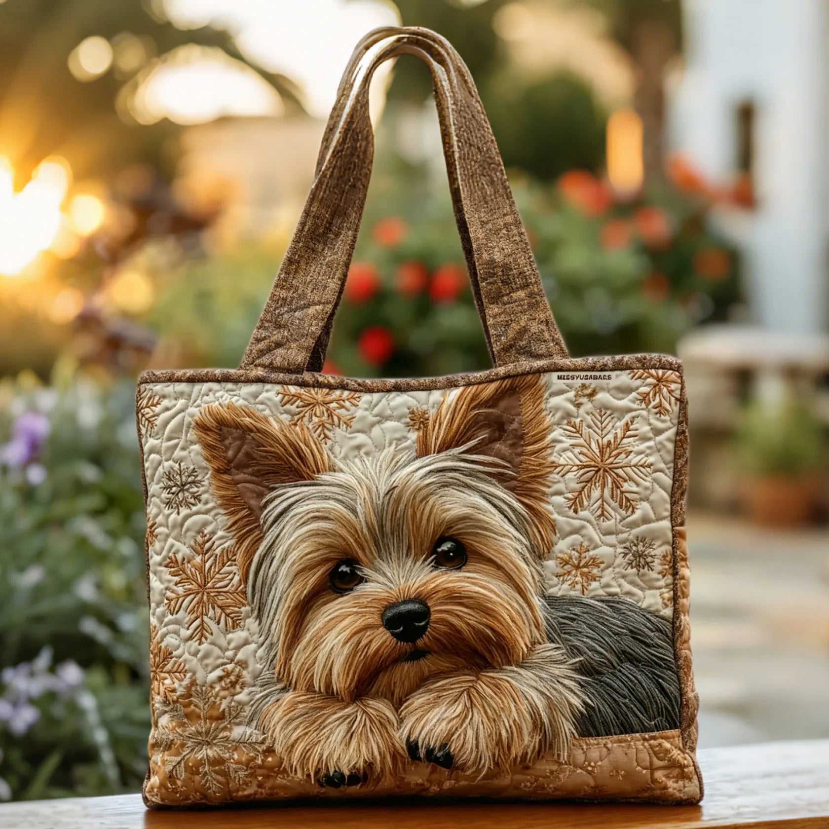 Ručně vyrobená Yorkie taška Brilant