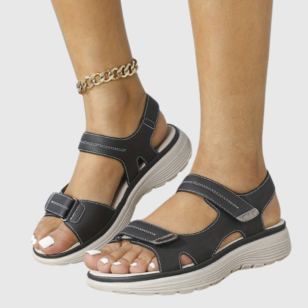 Ophelia - Orthopedische leren sandalen van premium kwaliteit