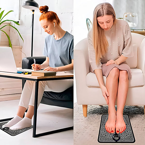 EMS masážní podložka na nohy – 3 režimů, 4 úrovně intenzity | FOOTPAD