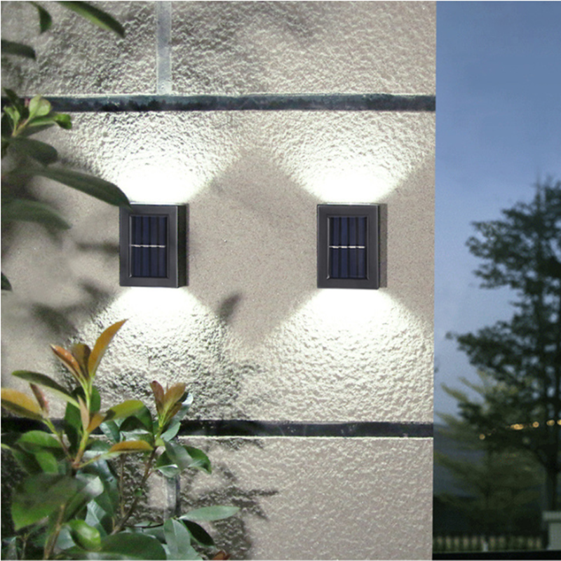 Ledsen™ WallLight: Solární Dvojitý Stín Murové Světlo