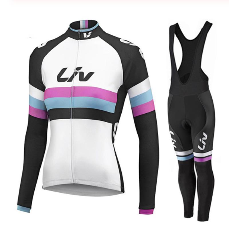 Dámská zimní cyklistická sada PRO - LIV V2
