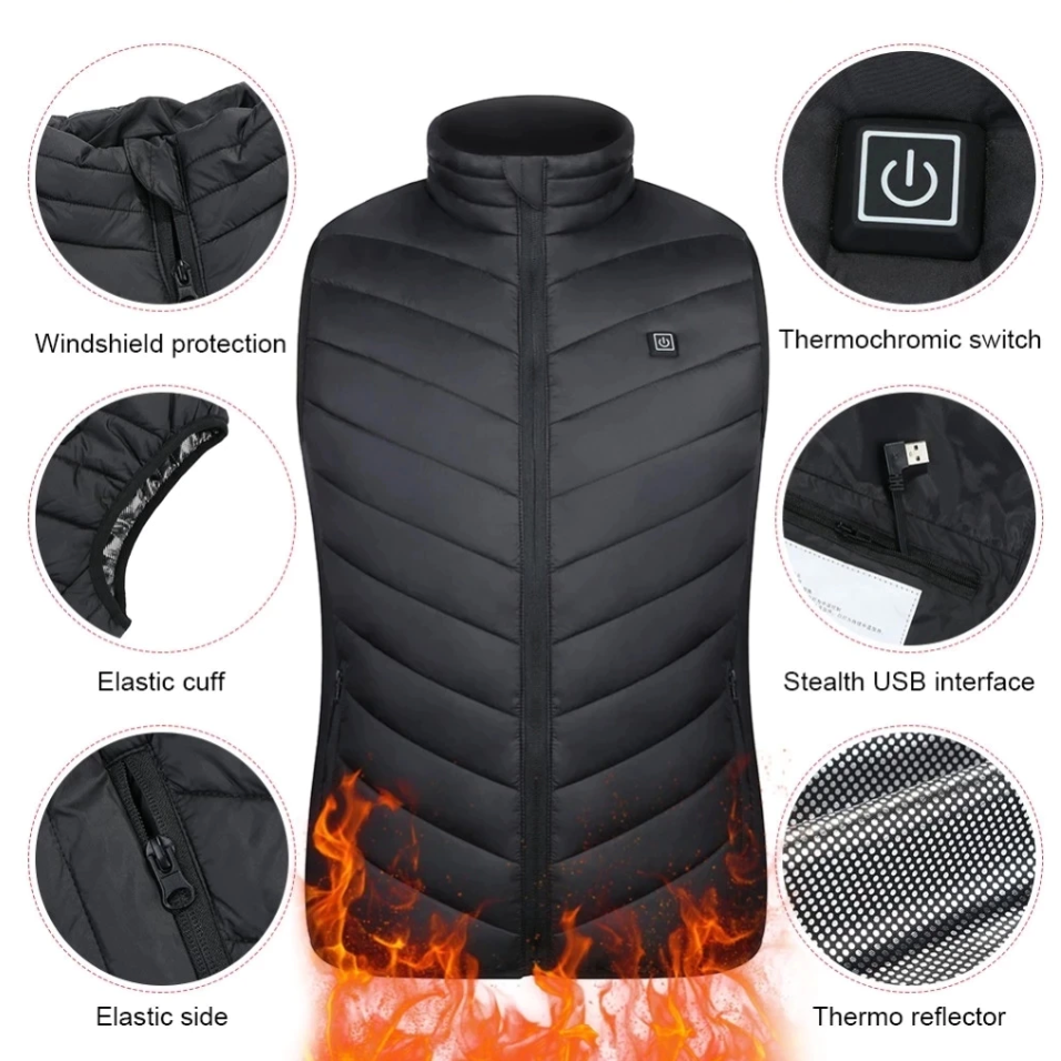 Icone™ BodyWarmer - Slim Vyhřívaná Vesta