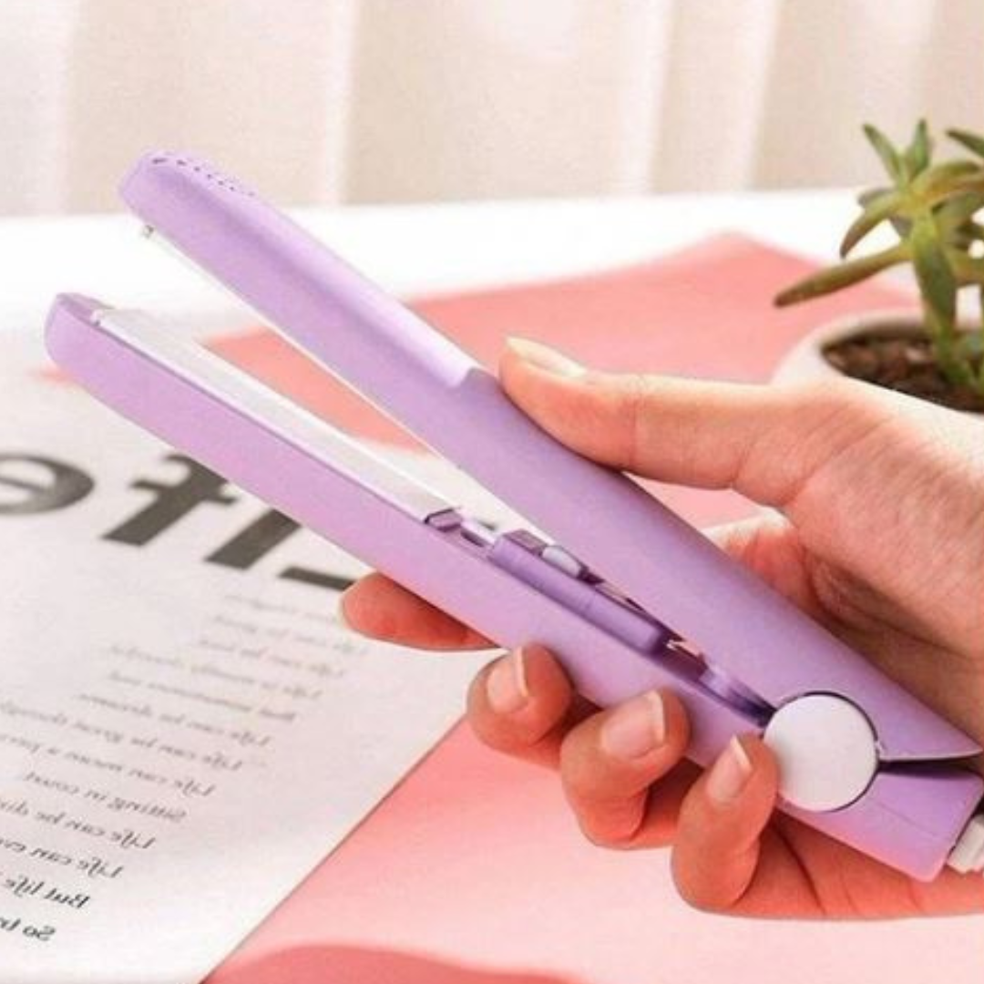 Rose® MiniCurler: Keramická Mini Kulma A Žehlička Na Vlasy
