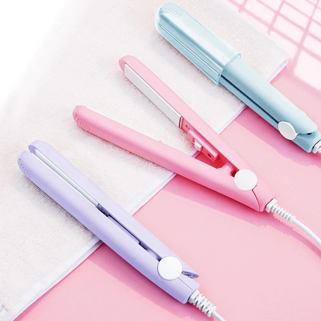 Rose® MiniCurler: Keramická Mini Kulma A Žehlička Na Vlasy