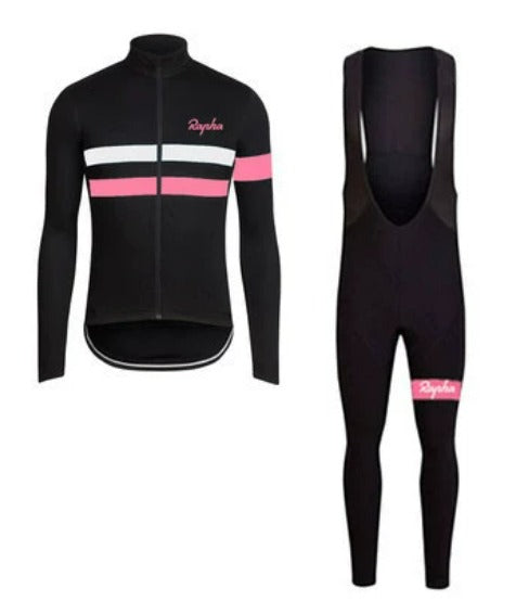 Rapha Zimní Cyklodres Set | Prodyšný & Rychleschnoucí (dlouhý set)