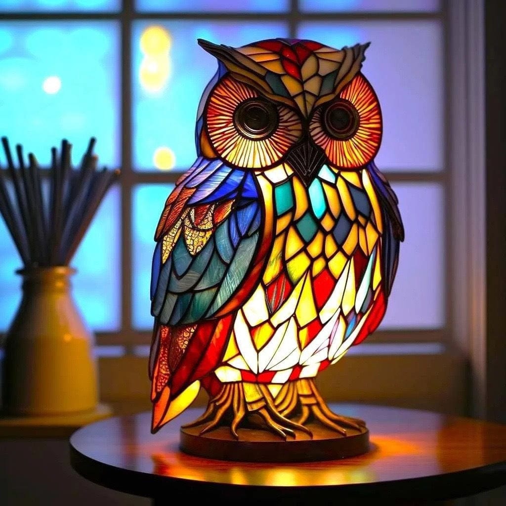 Animal Glow™ | Ručně vyráběná skleněná malba lampa
