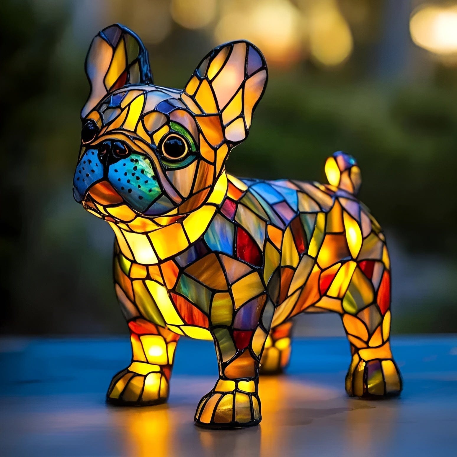 Animal Glow™ | Ručně vyráběná Tiffany lampa