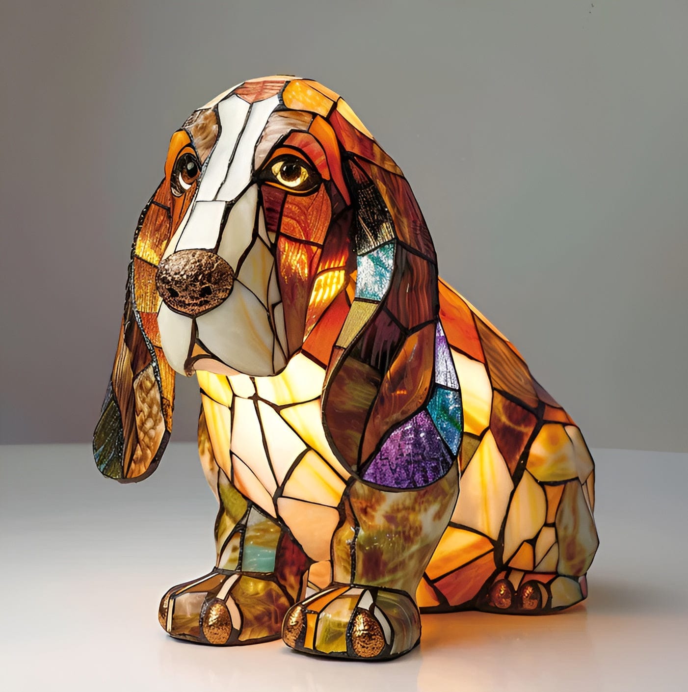 Animal Glow™ | Ručně vyráběná Tiffany lampa