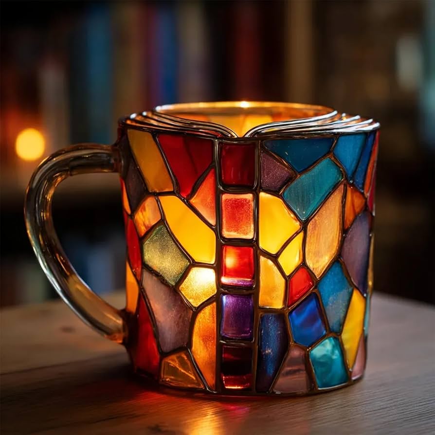 Artisan 3D Aurora Bokmugg