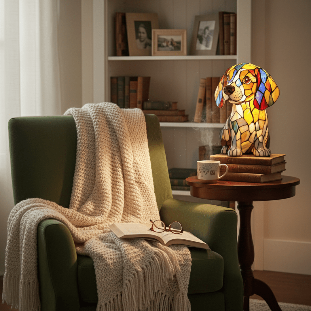 Beagle | Skleněná lampa