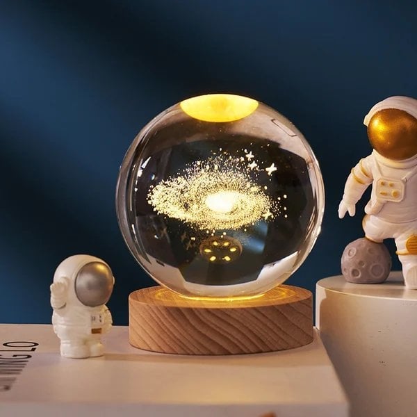 Ledsen™ CrystalBall - 3D Sluneční soustava Křišťálová koule s LED světlem