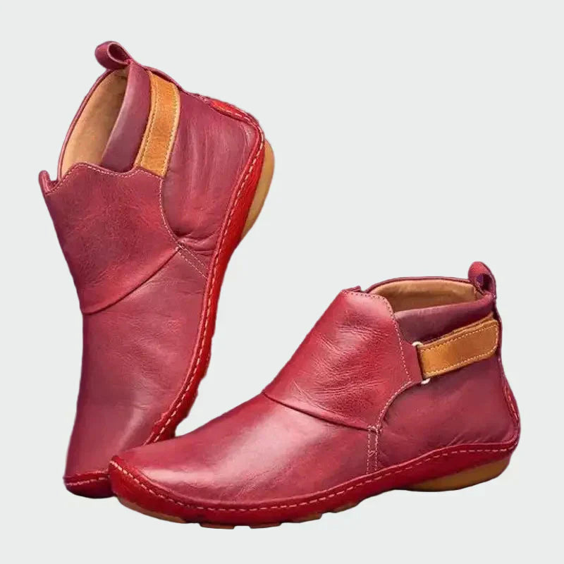 Ortopedické kožené boty