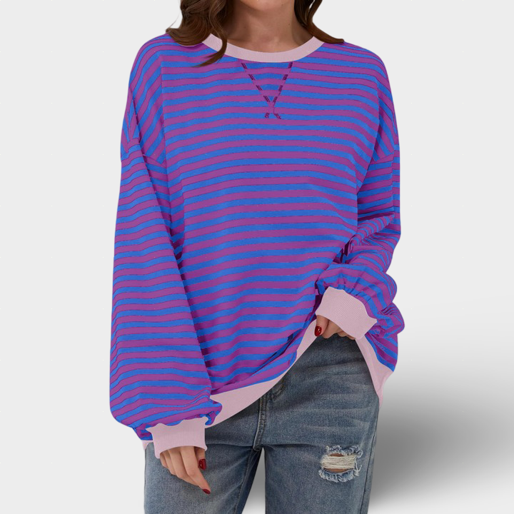 Julie - Casual pruhovaný svetr