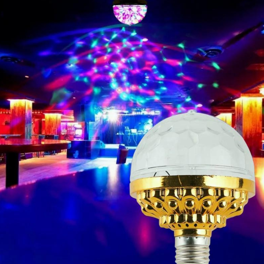 Ledsen™ DiscoBall 1+1 ZDARMA: Barevná LED Rotující Disco Světelná Koule