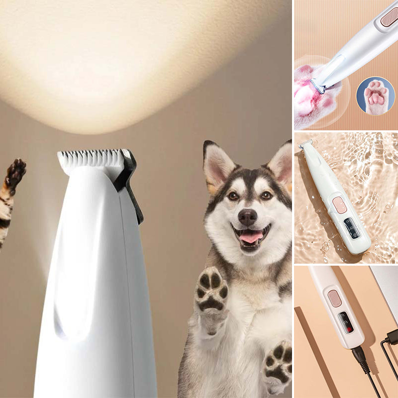 DogCatFri™ PetTrimmer: Zastřihávač srsti pro domácí zvířata s LED světlem