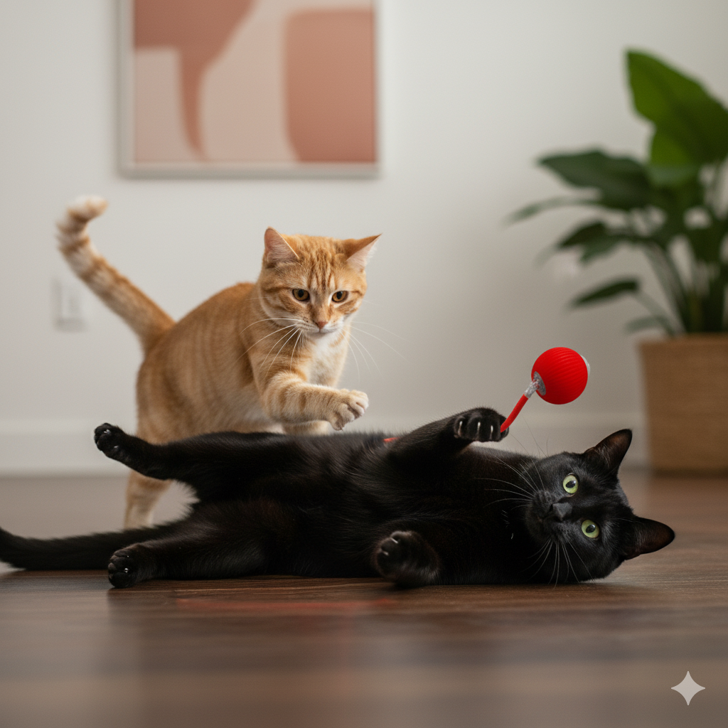 Catfri® CatBall: Automatická Interaktivní Hračka pro Kočky