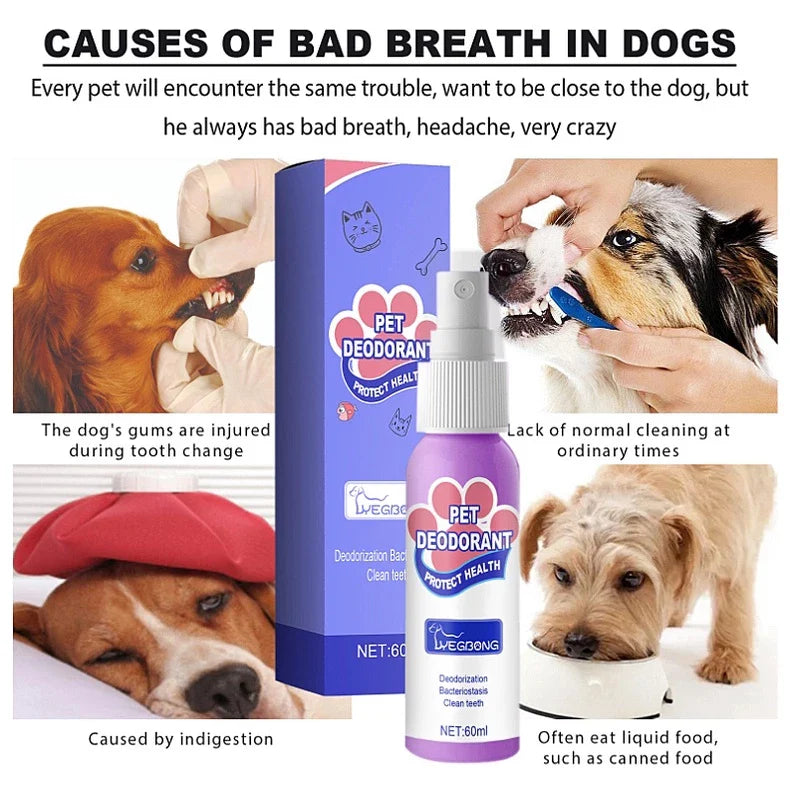 DogCatFri™ PetSpray: Osvěžovač dechu pro domácí mazlíčky
