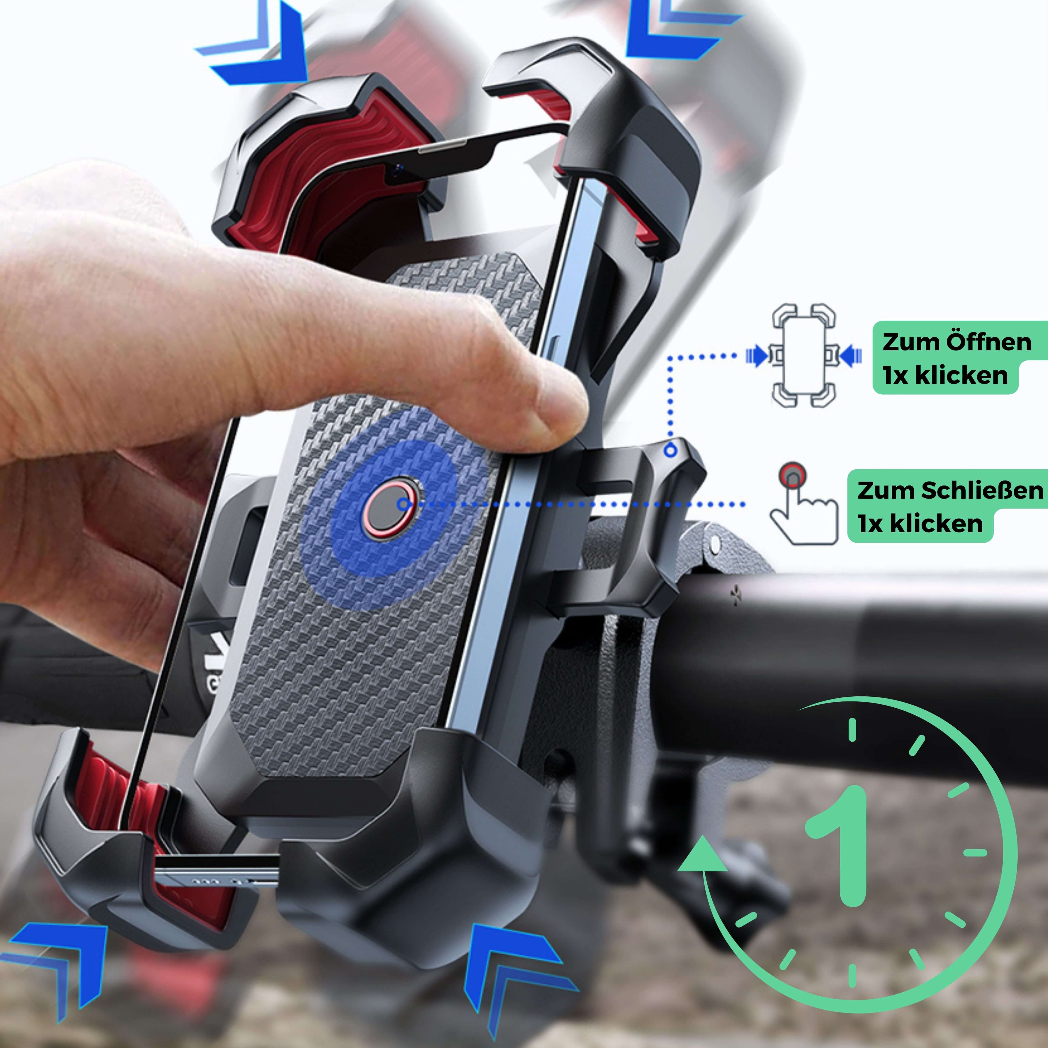 360° SmartBike Držák na telefon pro všechny smartphony
