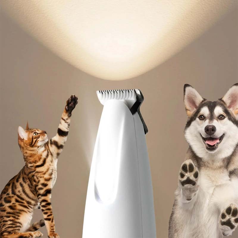 DogCatFri™ PetTrimmer: Zastřihávač srsti pro domácí zvířata s LED světlem