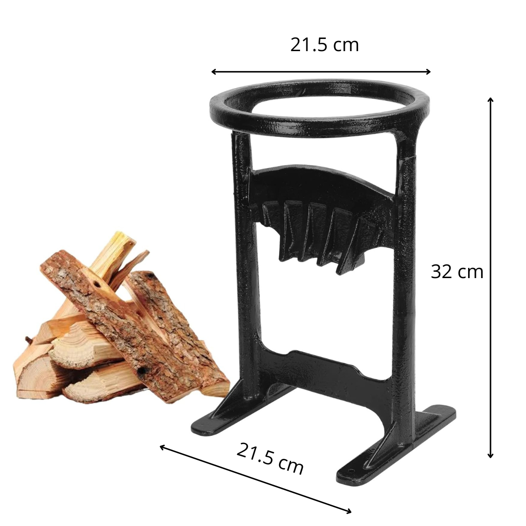 WoodSplitter - Přenosný Litinový Štípač Dřeva