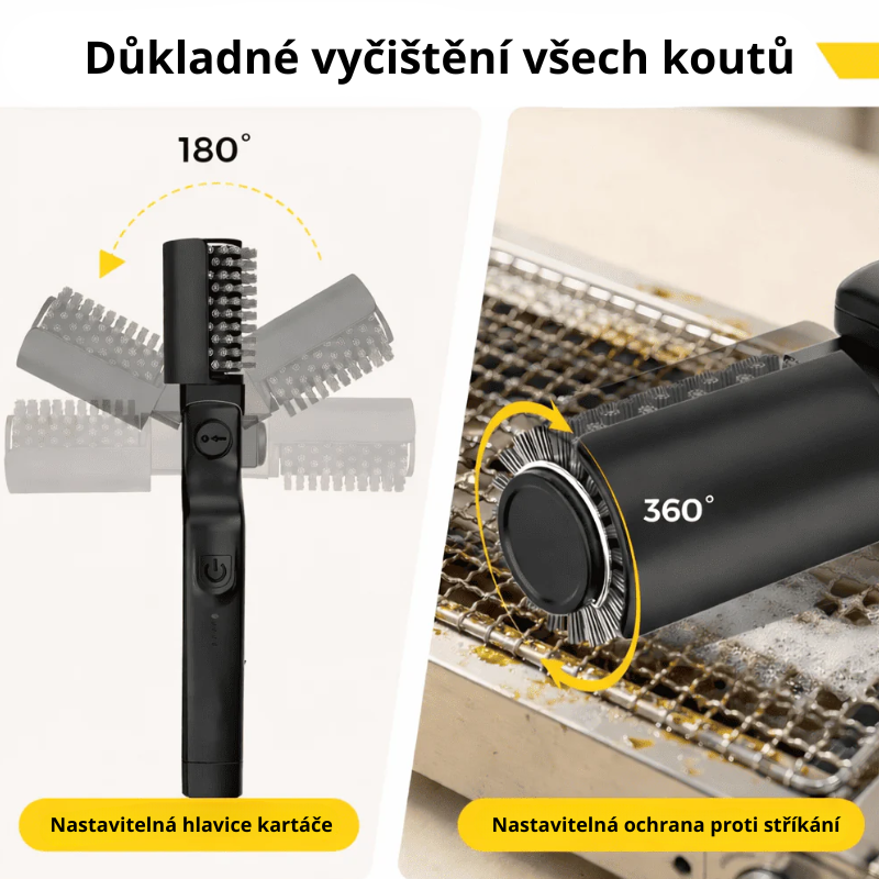 GrillBrush™ | Rychlé řešení pro dokonale čistý gril