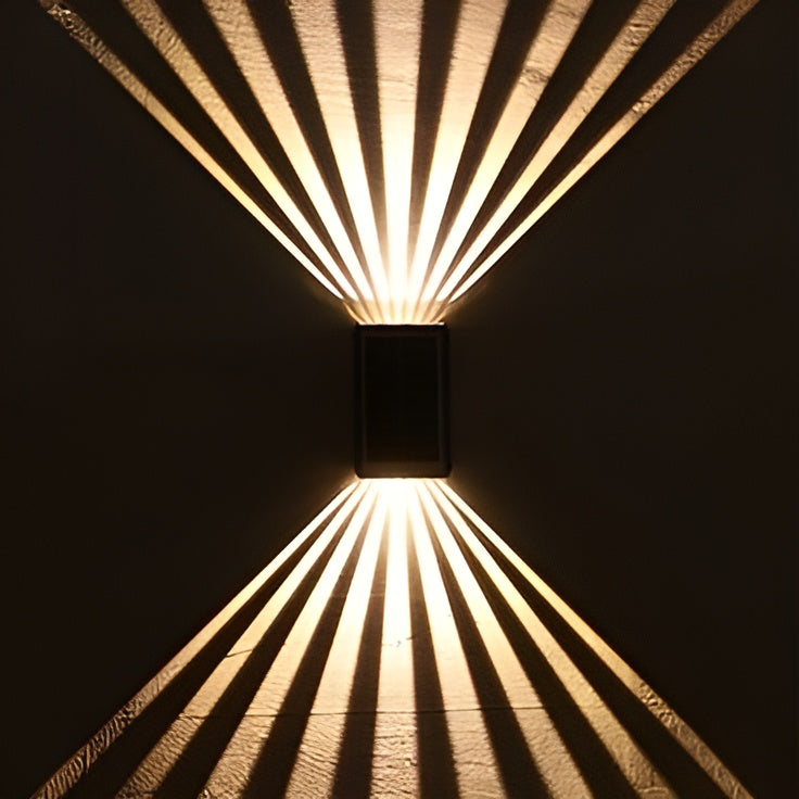 Ledsen™ WallLight: Solární Dvojitý Stín Murové Světlo