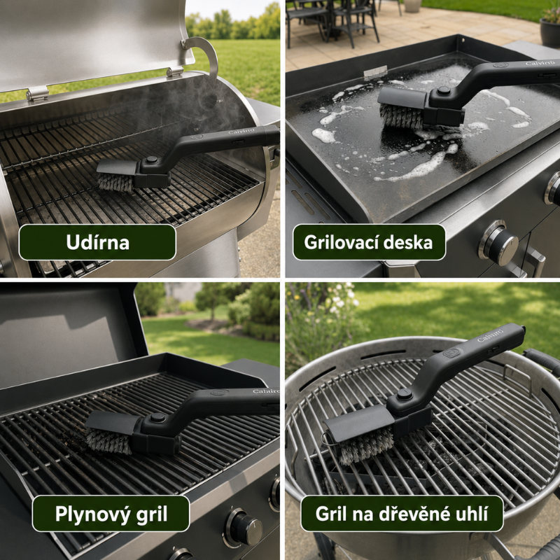 GrillBrush™ | Rychlé řešení pro dokonale čistý gril