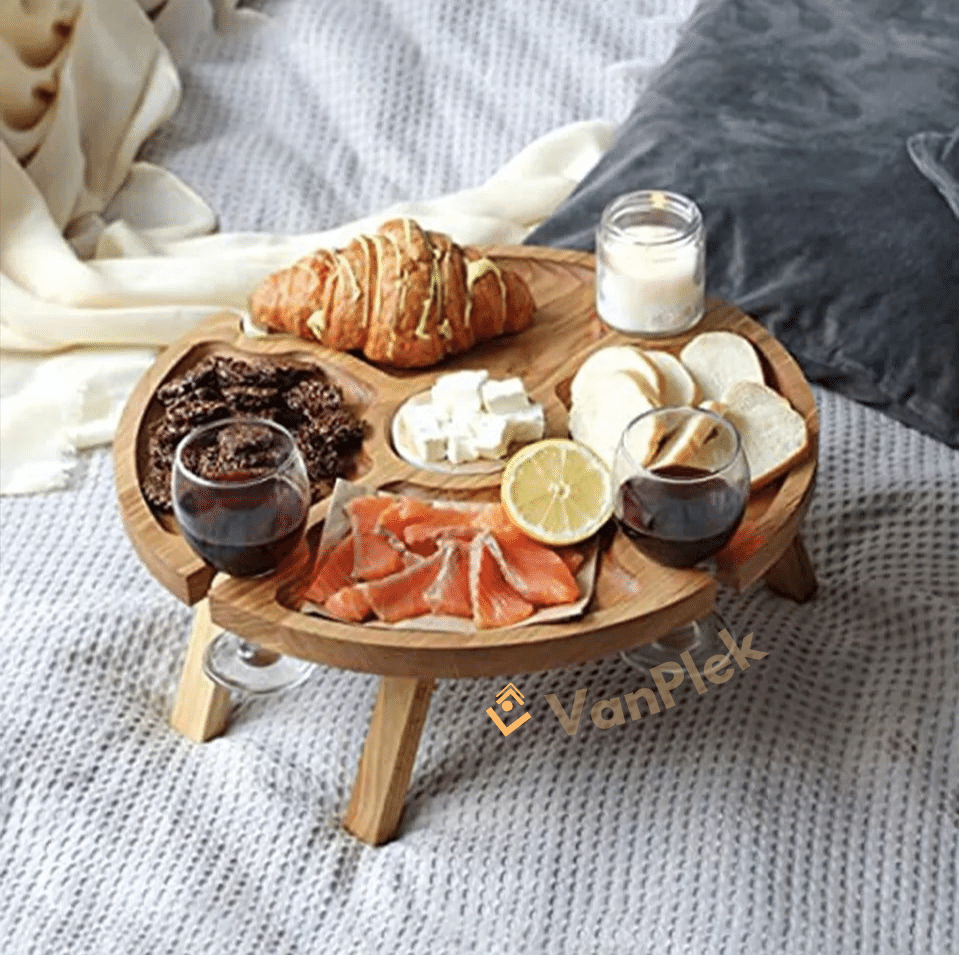 UltiFurni® WoodenFold - Dřevěný skládací stůl