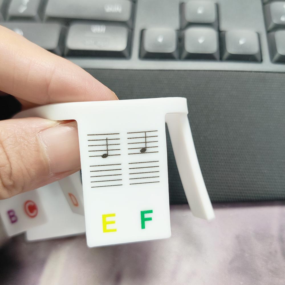 KeyboardLabel - Odnímatelná silikonová klávesnice a pianový štítek
