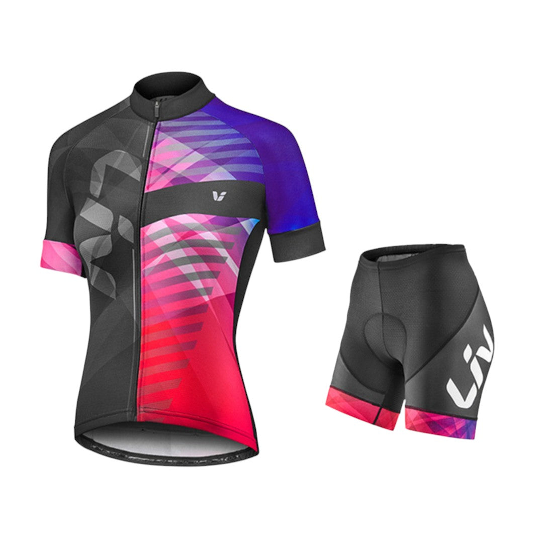 Dámský sportovní cyklistický set (krátký)