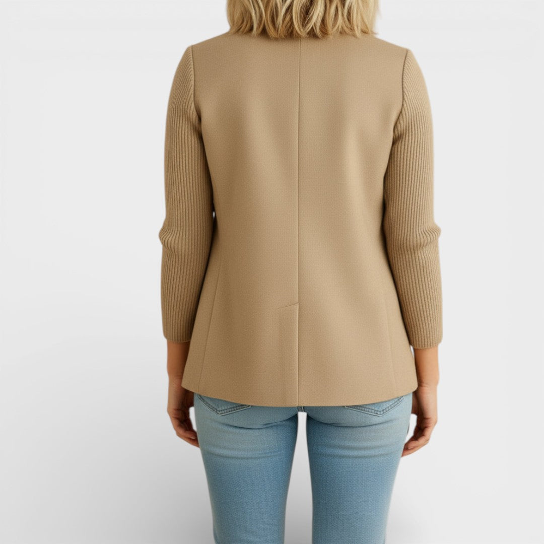 Lucile - Blazer s Pletenými Rukávy