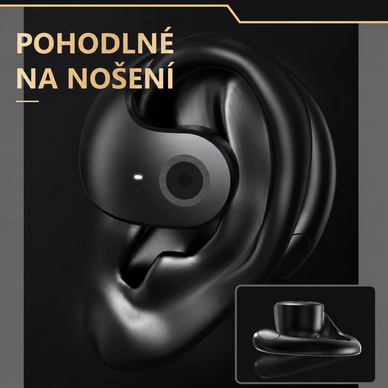 Sluchátka s překladačem - Bezdrátová Bluetooth sluchátka pro překlad jazyků