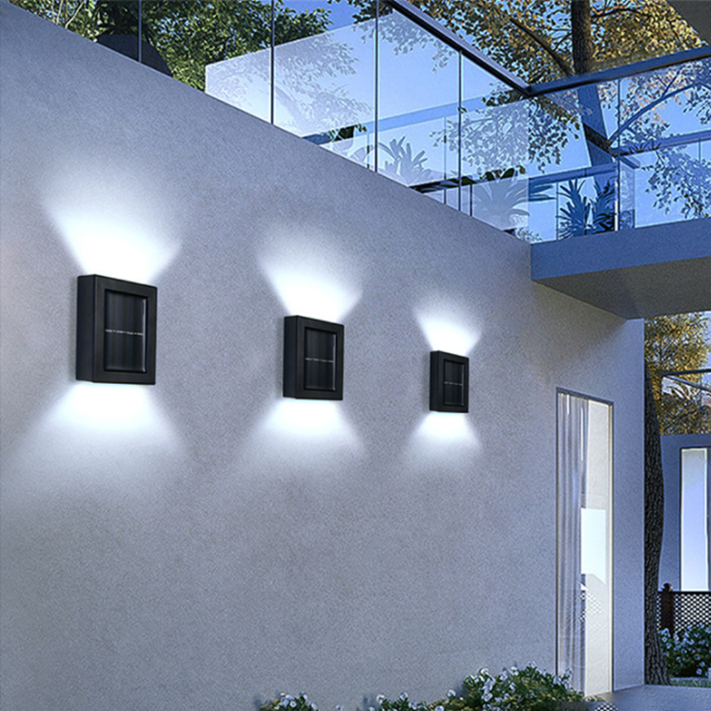 Ledsen™ WallLight: Solární Dvojitý Stín Murové Světlo