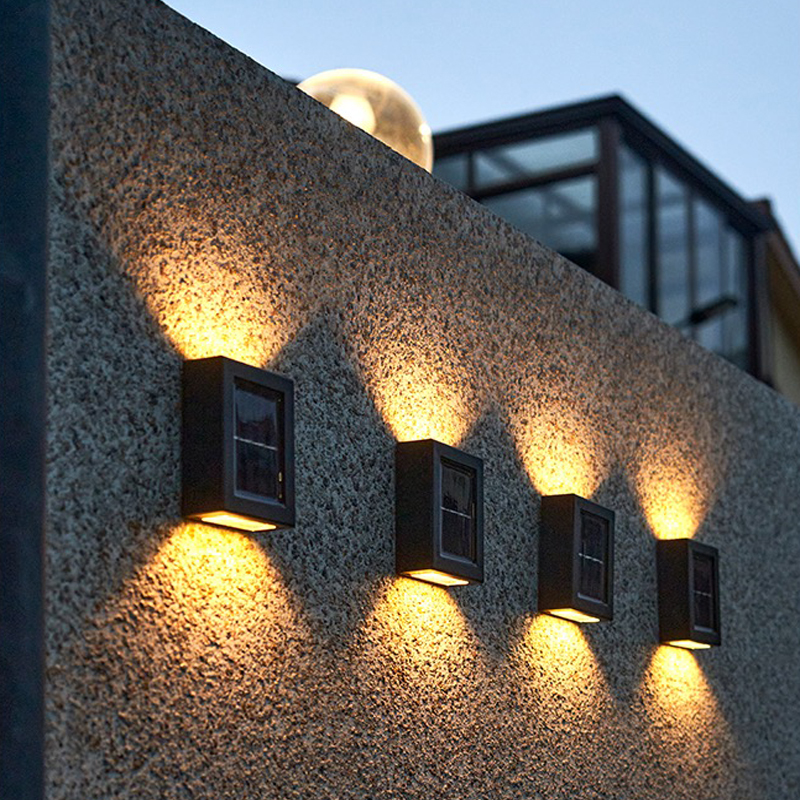 Ledsen™ WallLight: Solární Dvojitý Stín Murové Světlo