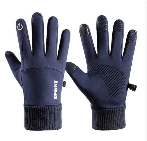 Pánské cyklistické rukavice na podzim a zimu