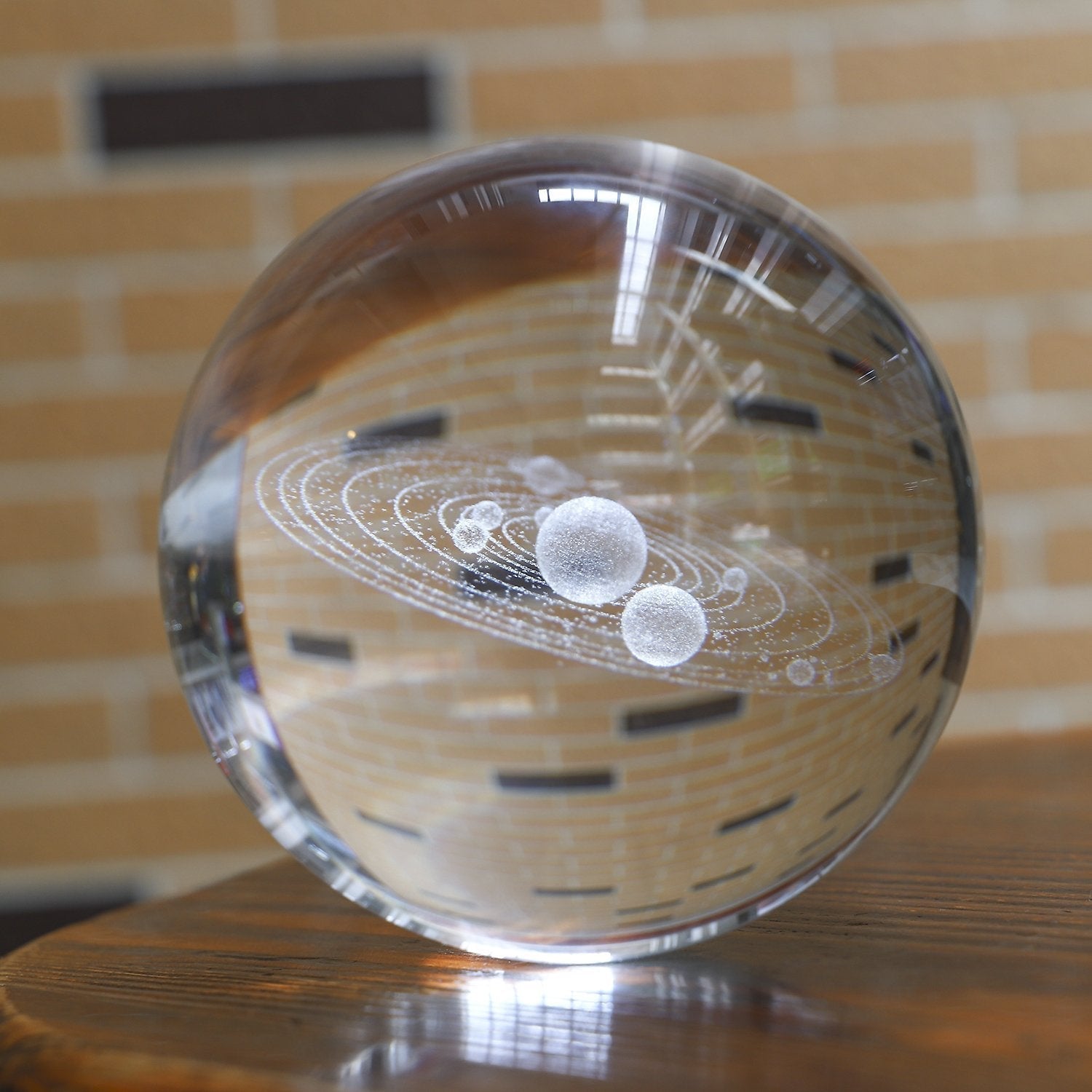 Ledsen™ CrystalBall - 3D Sluneční soustava Křišťálová koule s LED světlem