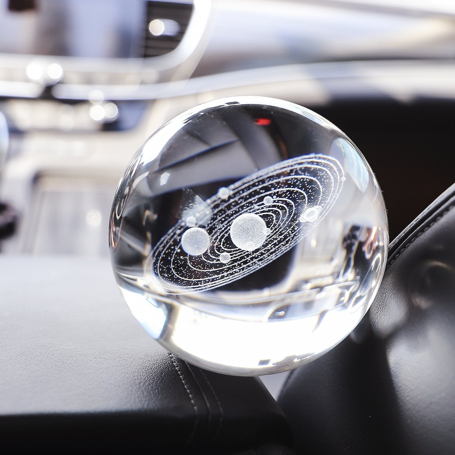 Ledsen™ CrystalBall - 3D Sluneční soustava Křišťálová koule s LED světlem