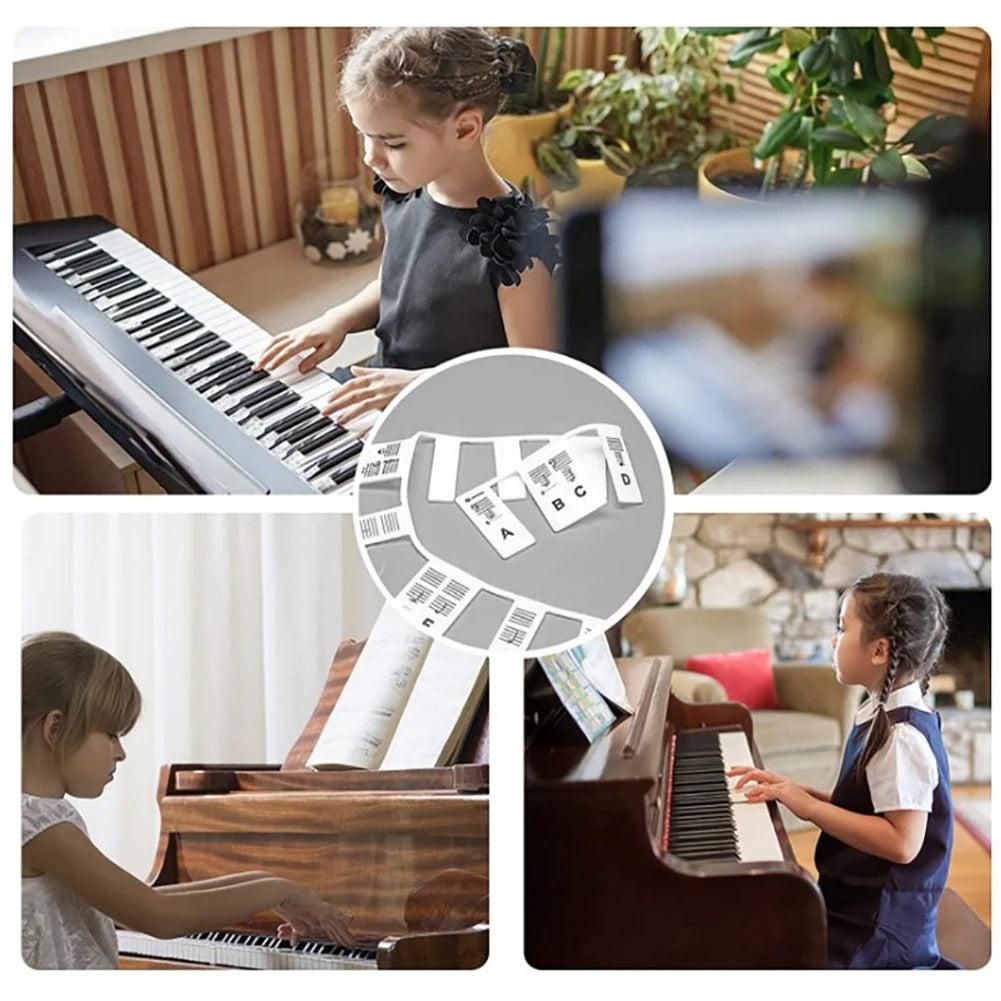 KeyboardLabel - Odnímatelná silikonová klávesnice a pianový štítek