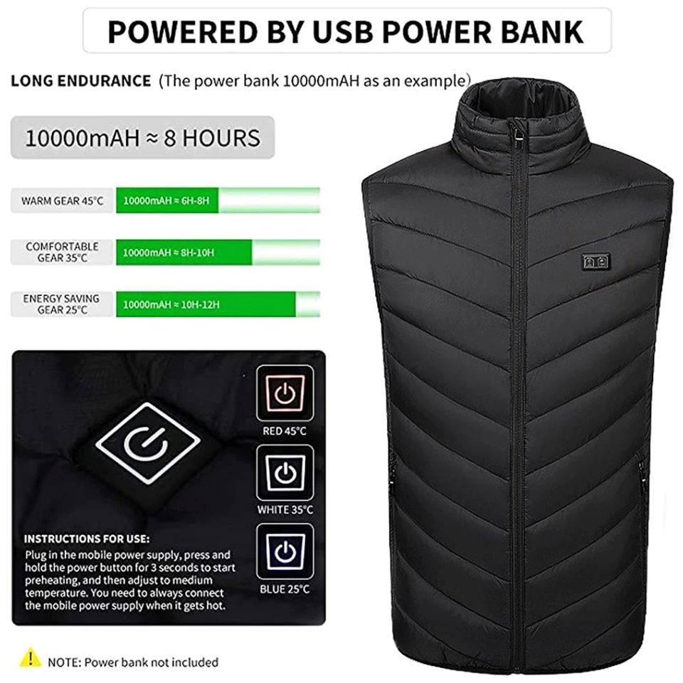 Icone™ BodyWarmer - Slim Vyhřívaná Vesta
