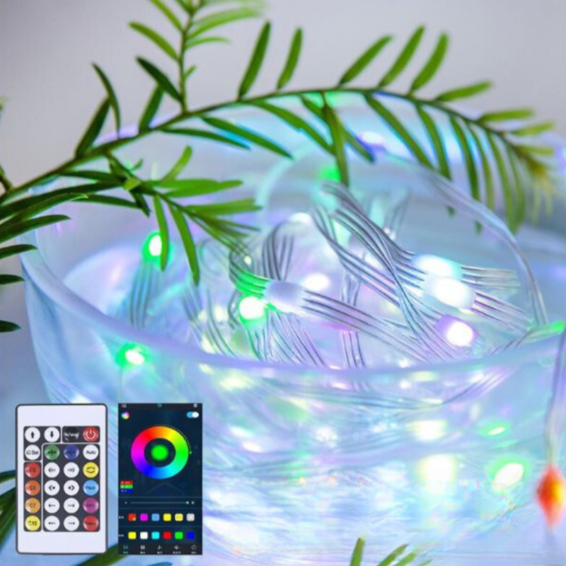Ledsen™ StringLight: Barevné LED Řetězové Lampy S Dálkovým Ovládáním