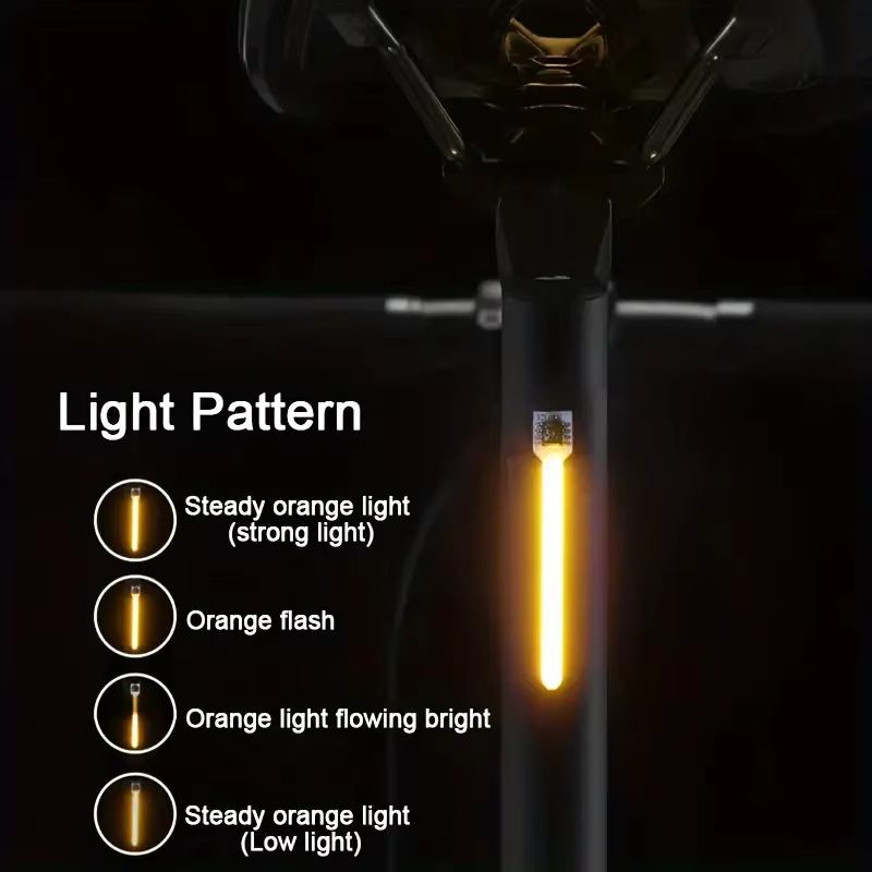 Ledsen™ GlowLight - Nabíjecí zadní světlo na kolo