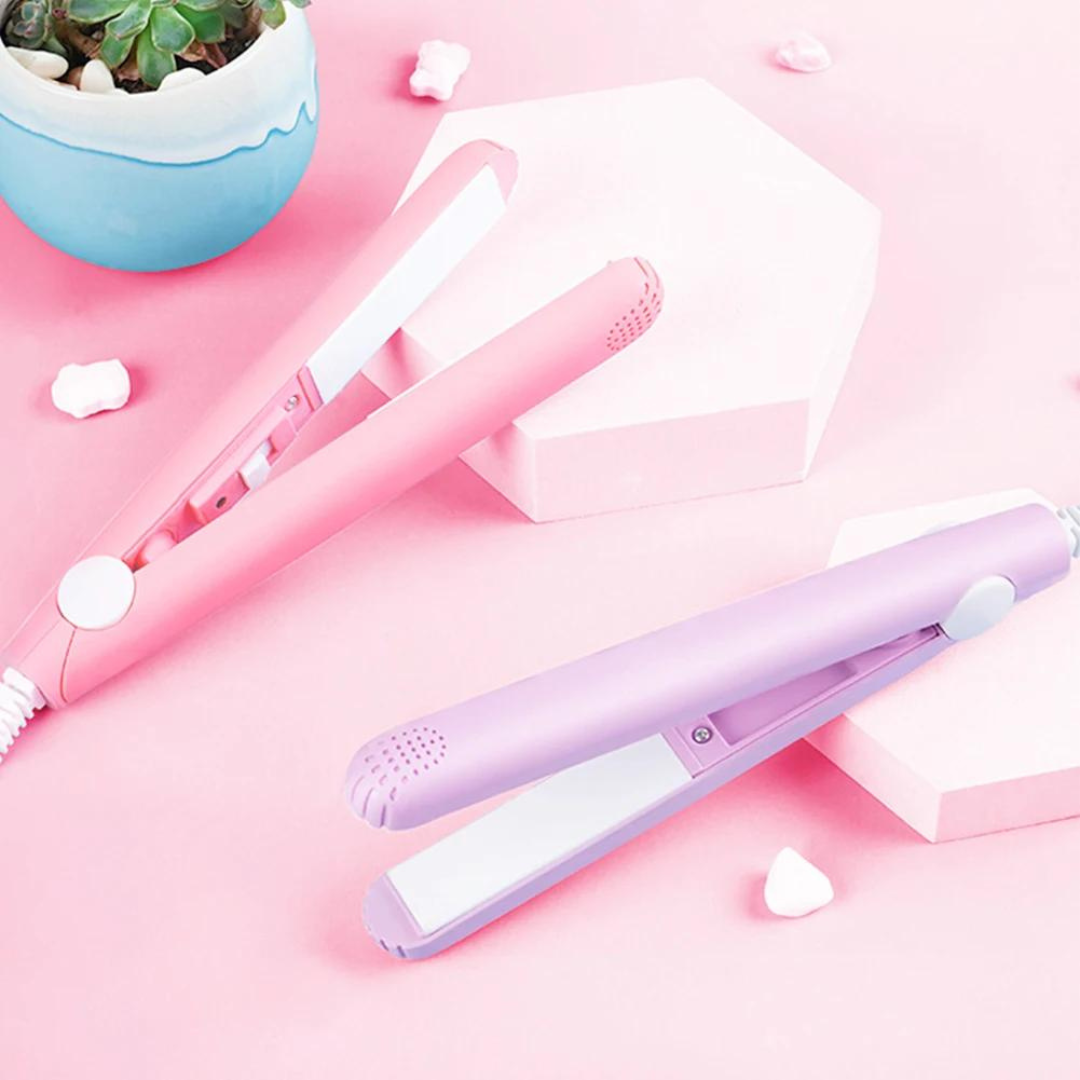 Rose® MiniCurler: Keramická Mini Kulma A Žehlička Na Vlasy