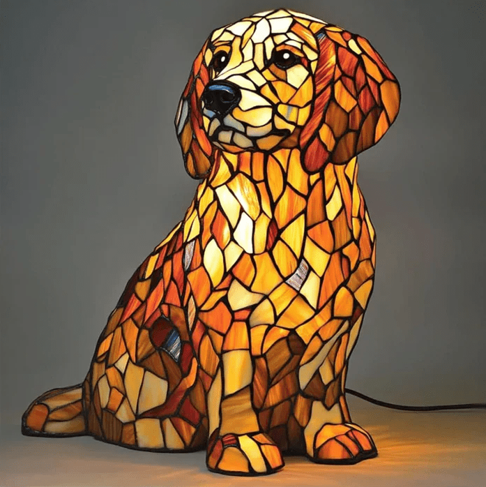 Animal Glow™ | Ručně vyráběná barevná skleněná lampa