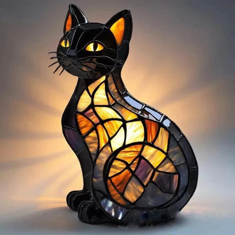 Animal Glow™ | Ručně vyráběná skleněná malovaná lampa